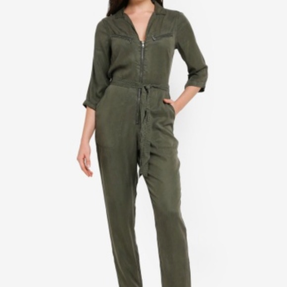 Abercrombie & Fitch Pants - Army green jumpsuit